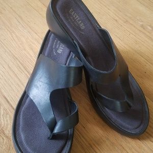 Leather Eastland Laurel Sandals,  Size 10.  Worn